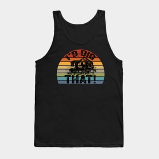 Metal Detecting - I'd Dig That Tank Top